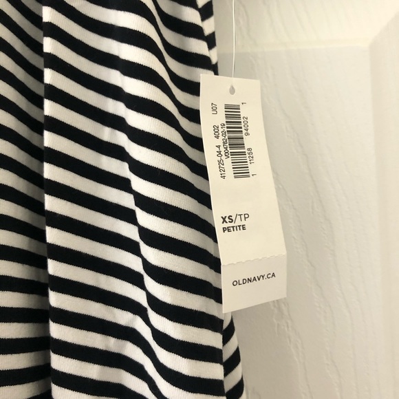 NWT Old Navy Petite Stripe Dress XS - Picture 3 of 4